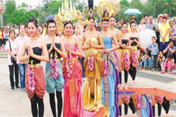 泰国的宋干兰节