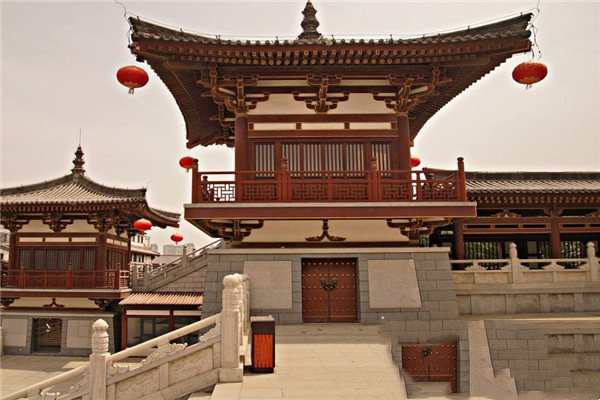 西安青龙寺建筑