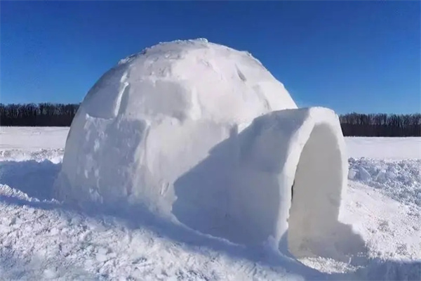 因纽特人的雪屋
