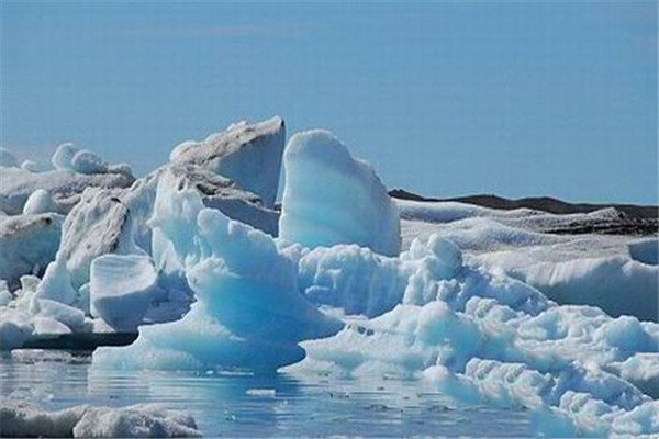 地球变暖条件下的冰川