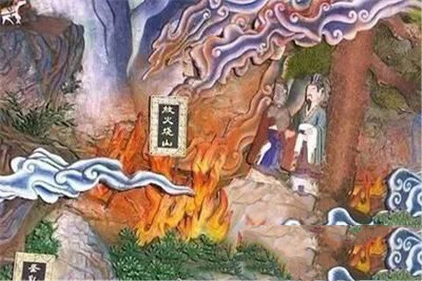 晋文公火烧绵山