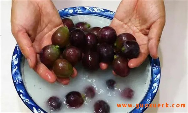 葡萄的清洗方法