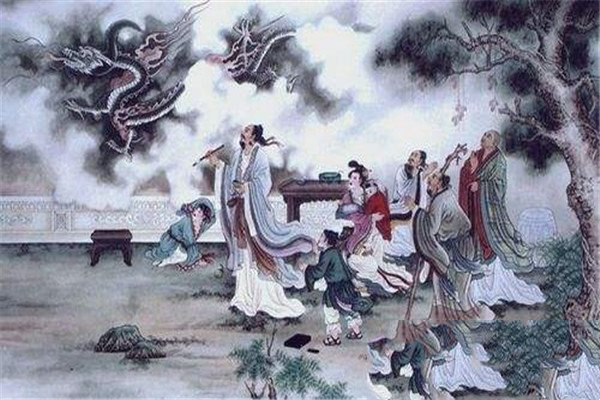 张僧繇画龙