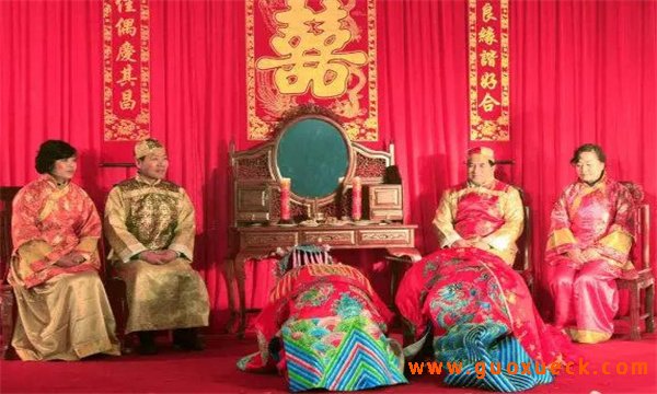 旧时中国人婚姻嫁娶