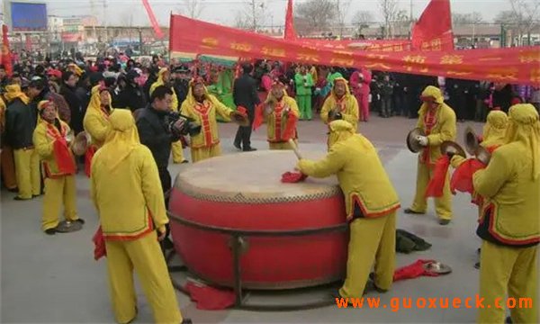 清苑架鼓