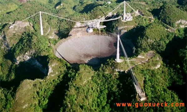 最大的射电望远镜是由火山改造的