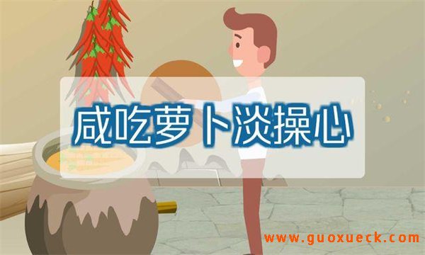 咸吃萝卜淡操心