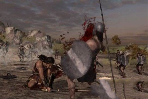 荷马史诗中是如何描写古代人类战斗场面的