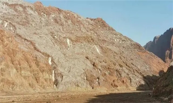 中国极为罕见的盐山